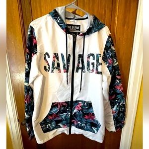 "SAVAGE" - Five. By. Five by Master Piece Windbreaker/Rave jacket - Men’s L